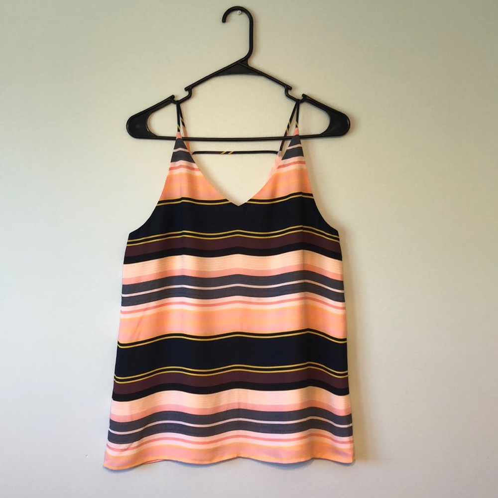 Women’s LOFT V-neck Bar Back Tank Top